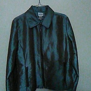 Jacket metallis greengold